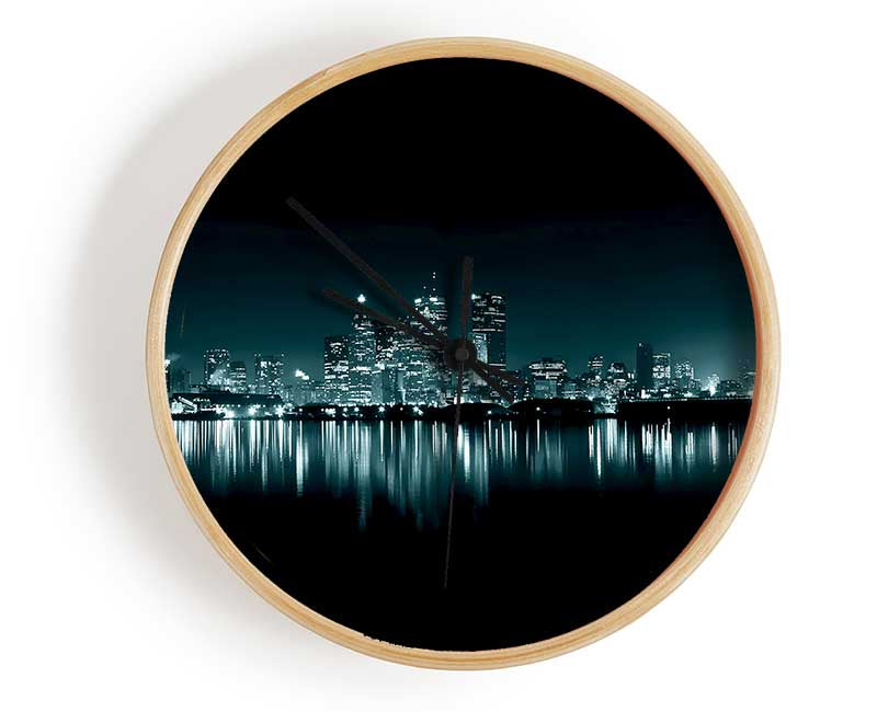 New Zealand Blues Clock - Wallart-Direct UK