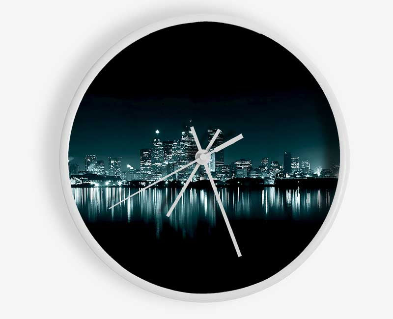 New Zealand Blues Clock - Wallart-Direct UK