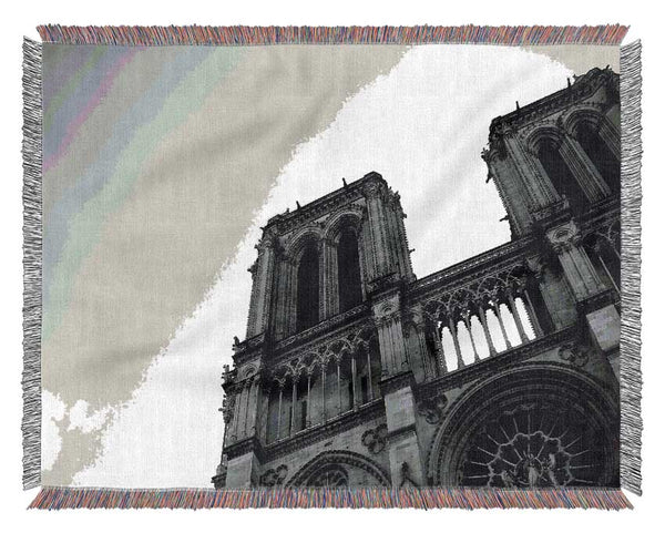 Notre Dame Woven Blanket