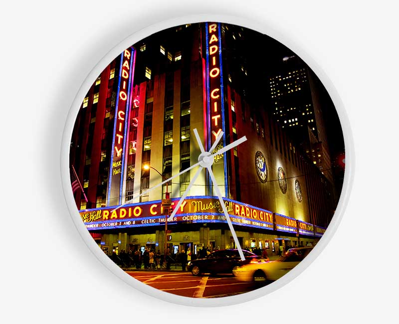 Nyc Radio City Music Hall Clock - Wallart-Direct UK