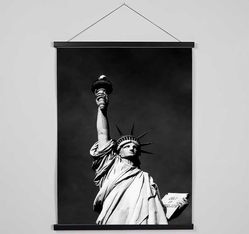 Nyc Statue Of Liberty Hanging Poster - Wallart-Direct UK