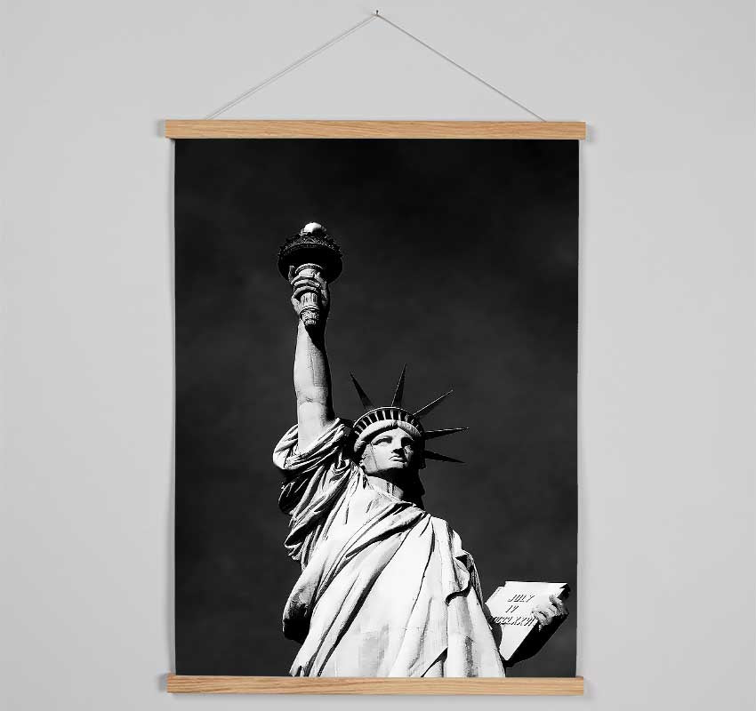 Nyc Statue Of Liberty Hanging Poster - Wallart-Direct UK