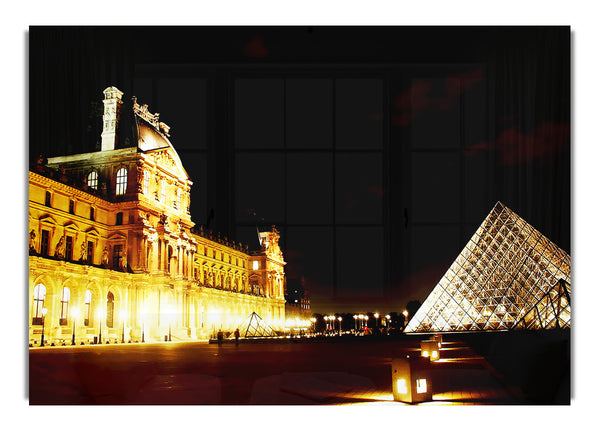 Lichter des Louvre in Paris