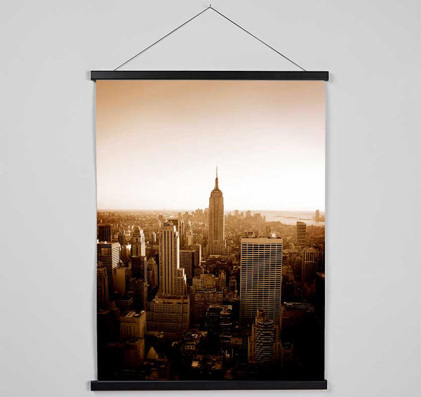 Retro New York Hanging Poster - Wallart-Direct UK