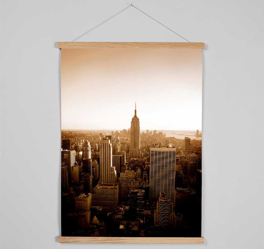 Retro New York Hanging Poster - Wallart-Direct UK