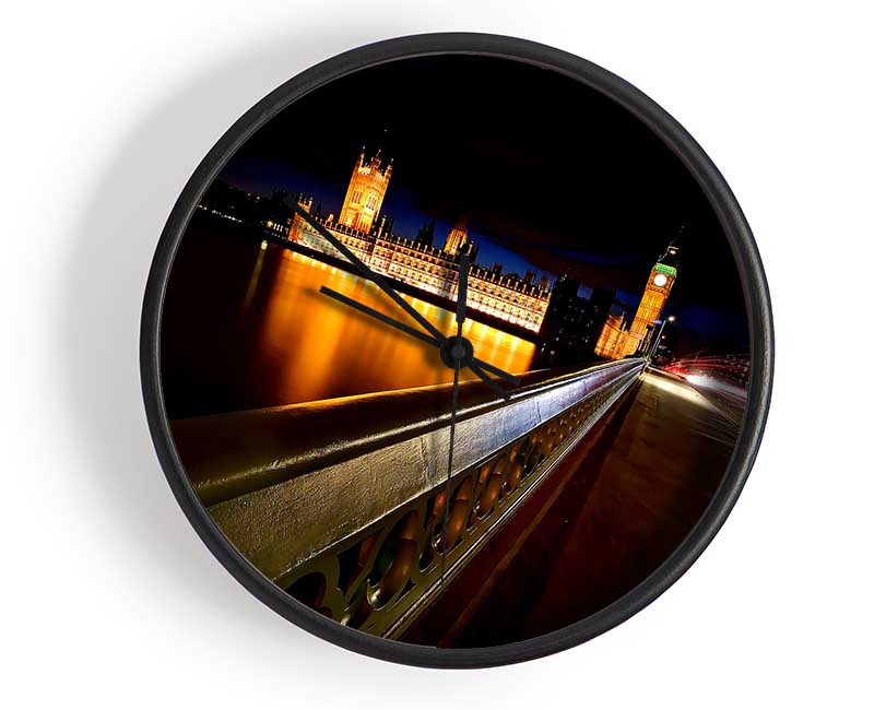 River Thames London Clock - Wallart-Direct UK