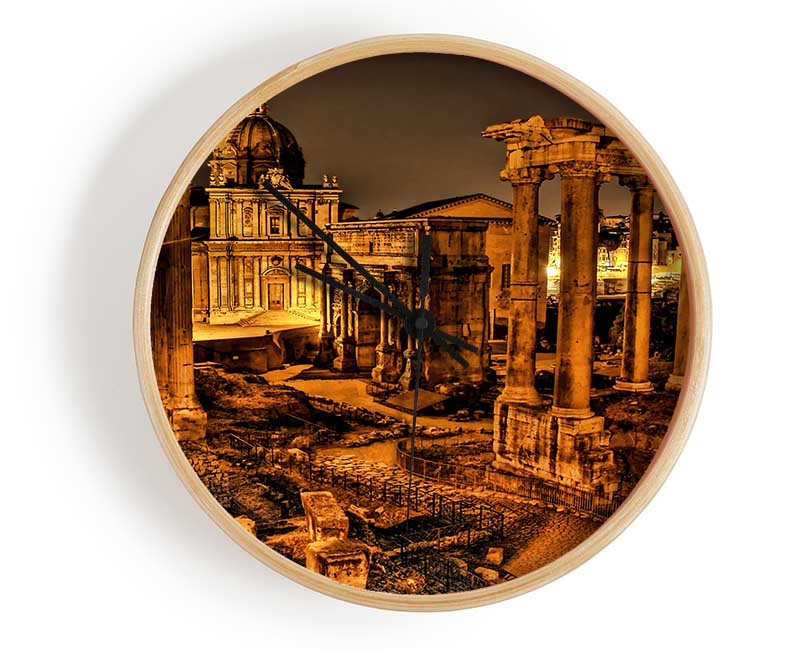 Roman Forum Clock - Wallart-Direct UK