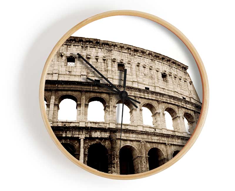 Rome The Colosseum Clock - Wallart-Direct UK