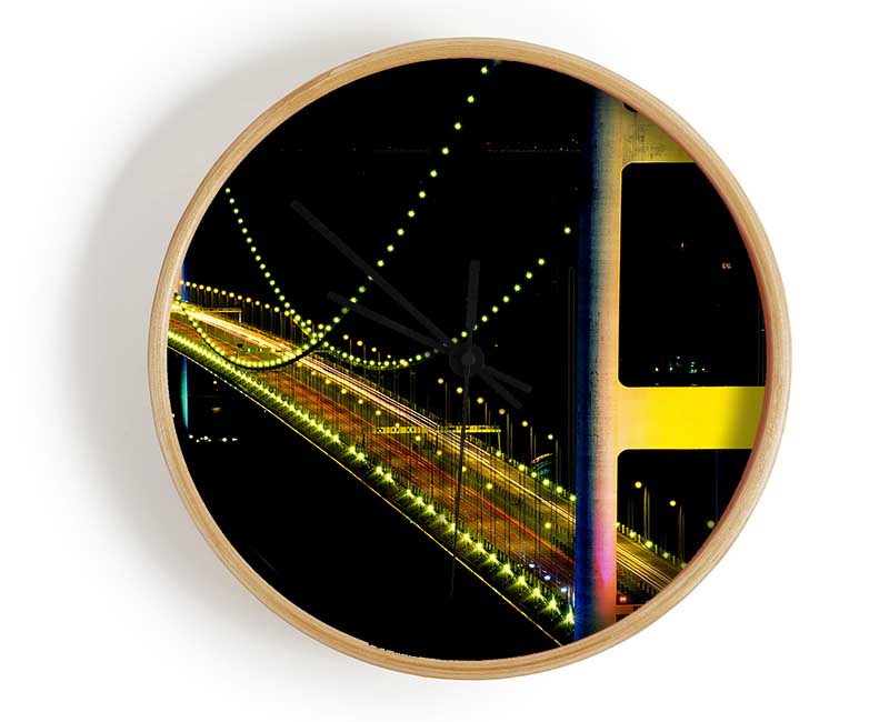 San Francisco Bridge Close-Up Clock - Wallart-Direct UK