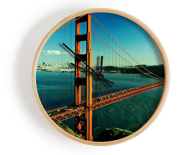 San Francisco Clock - Wallart-Direct UK