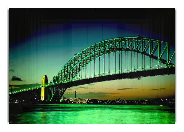 Sydney Harbour Bridge Green Cast