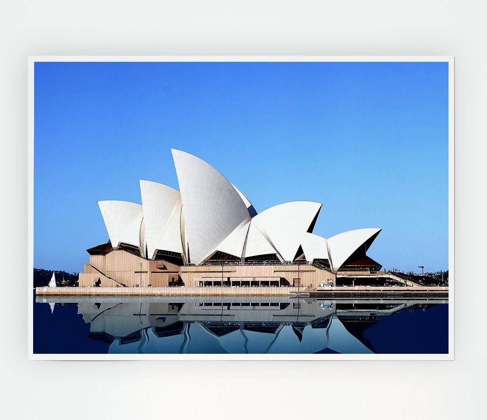 Sydney Opera House Australia Print Poster Wall Art