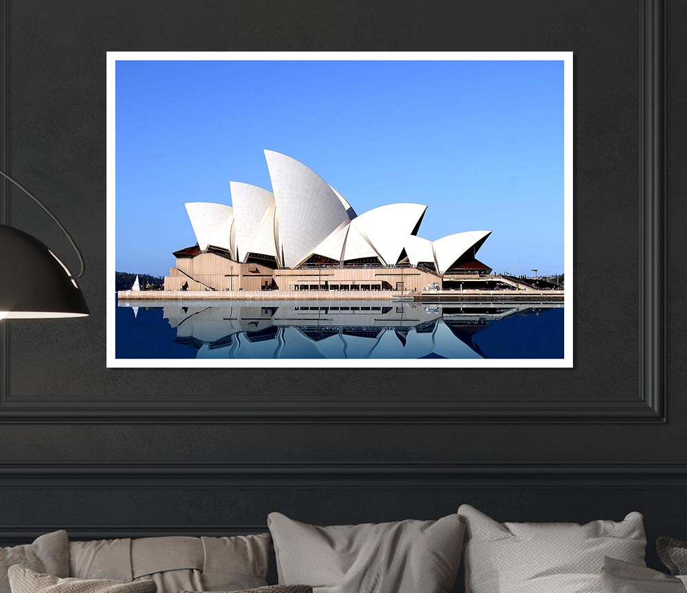 Sydney Opera House Australia Print Poster Wall Art