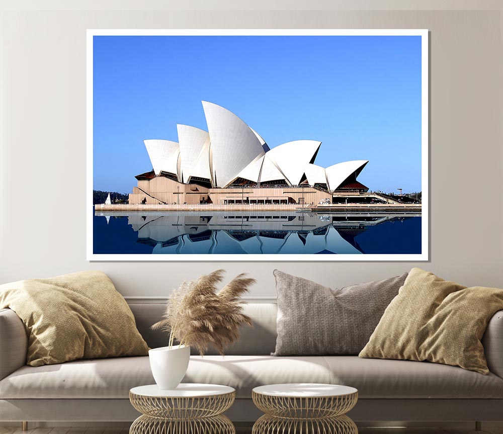 Sydney Opera House Australia Print Poster Wall Art