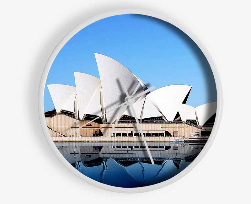 Sydney Opera House Reflections Clock - Wallart-Direct UK