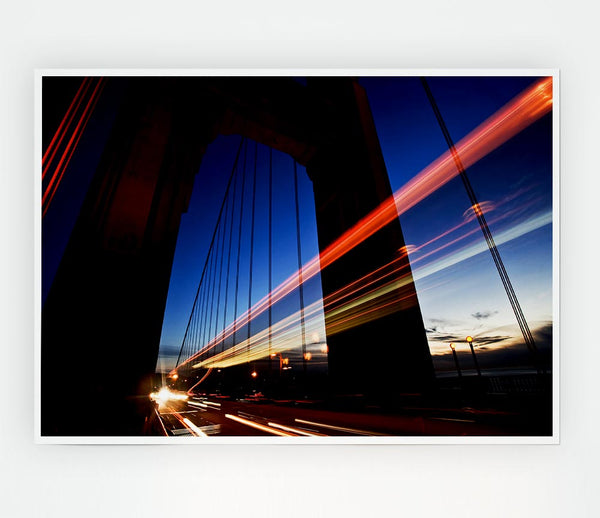 The Bridge Of Light Print Poster Wall Art