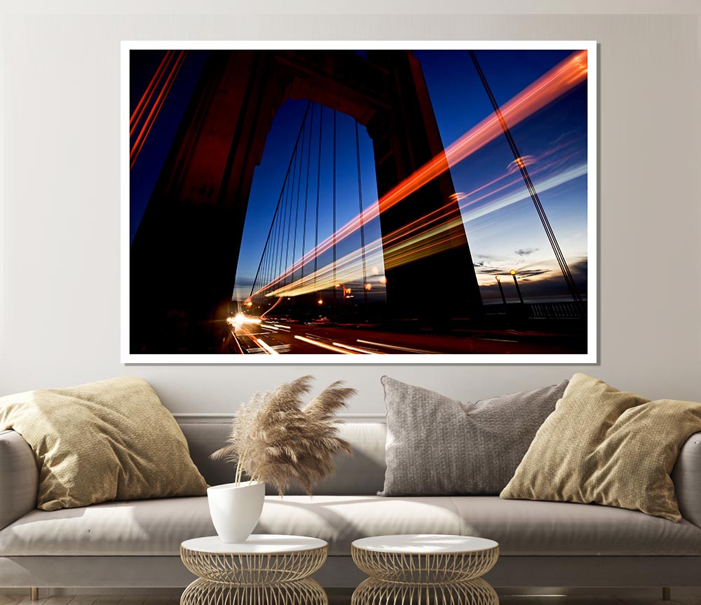 The Bridge Of Light Print Poster Wall Art