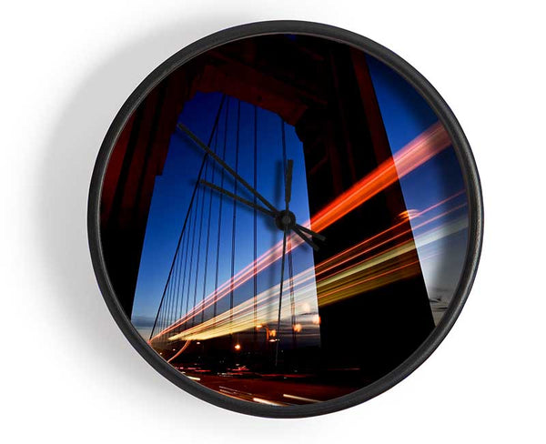 The Bridge Of Light Clock - Wallart-Direct UK