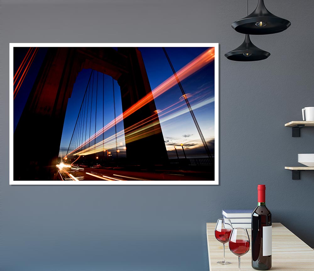 The Bridge Of Light Print Poster Wall Art