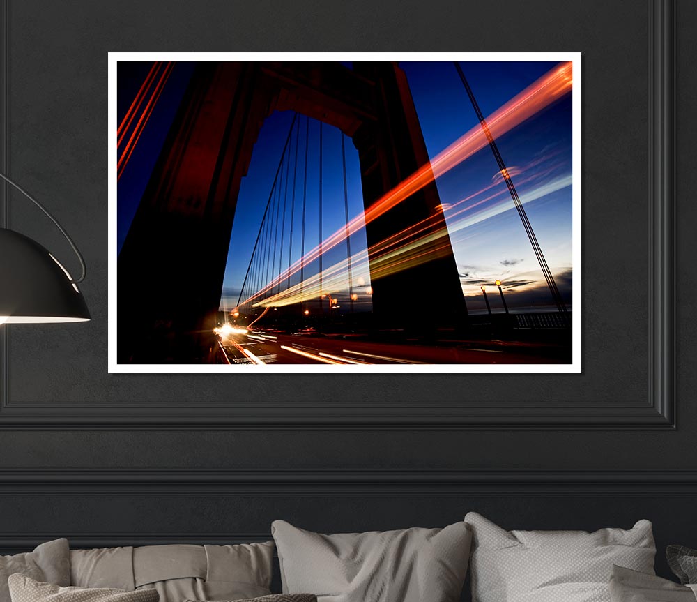 The Bridge Of Light Print Poster Wall Art