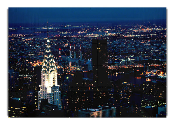 The Chrysler Building At Night