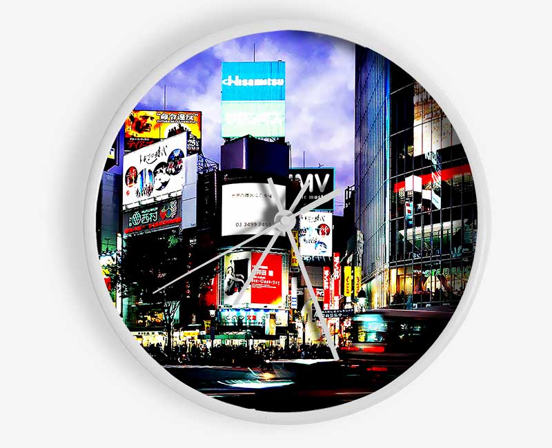 The Energy Of New York City Clock - Wallart-Direct UK