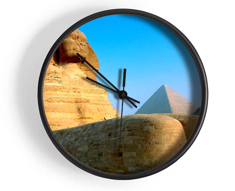 The Great Sphinx Egypt Clock - Wallart-Direct UK