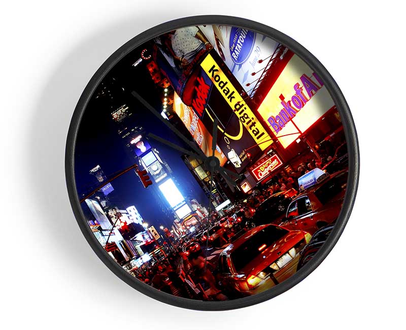 The Heart Of New York City Clock - Wallart-Direct UK