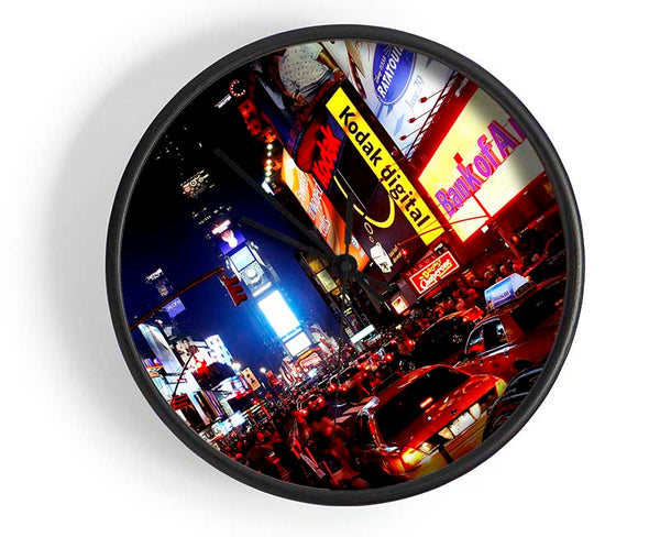 The Heart Of New York City Clock - Wallart-Direct UK