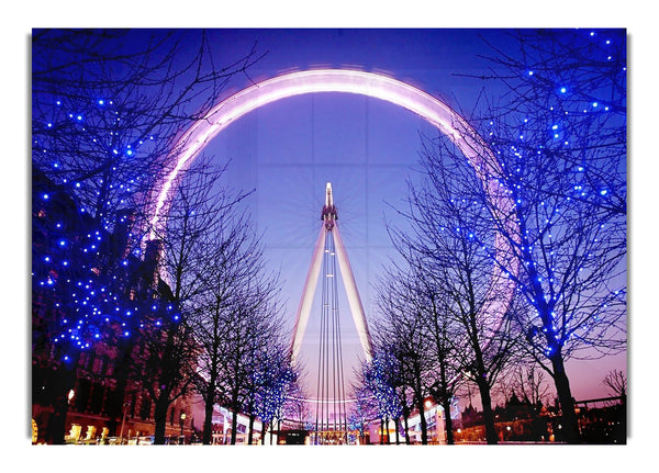 The London Eye At Dusk