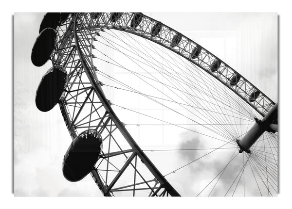 The London Eye Black And White