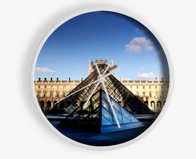 The Louvre Paris Clock - Wallart-Direct UK