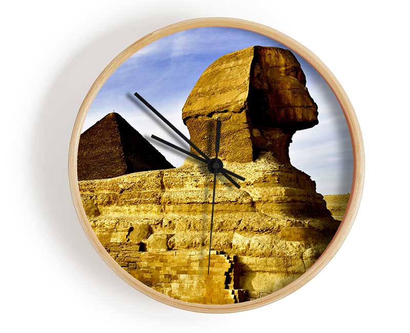 The Sphinx Egypt Clock - Wallart-Direct UK