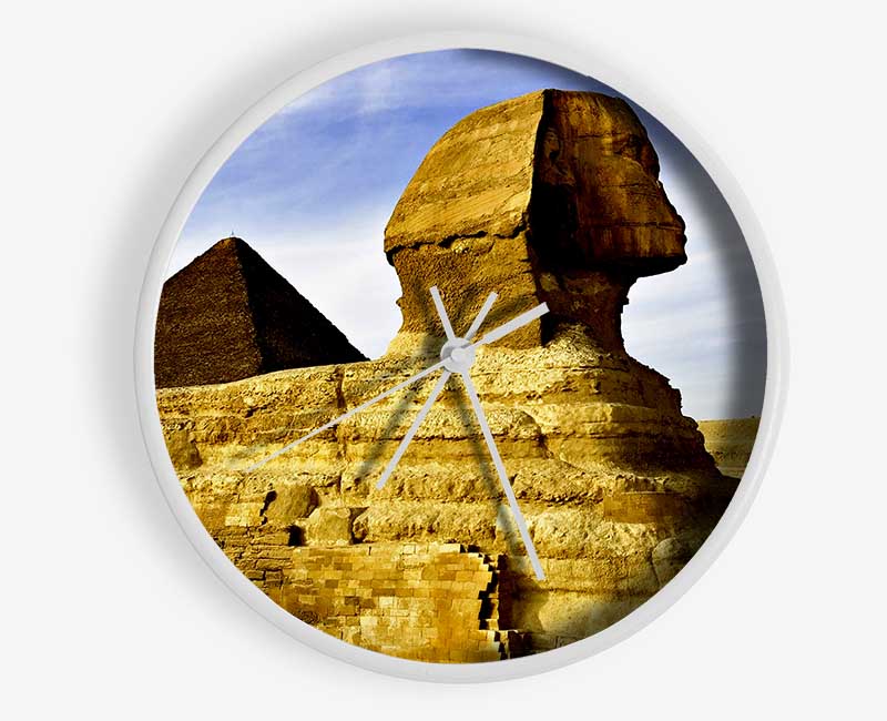 The Sphinx Egypt Clock - Wallart-Direct UK