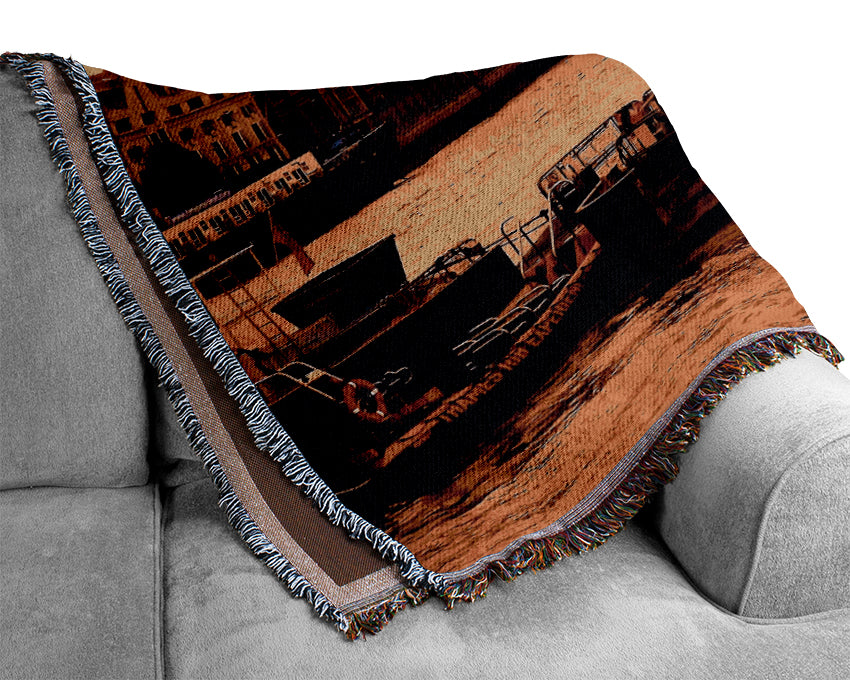 The Thames Woven Blanket