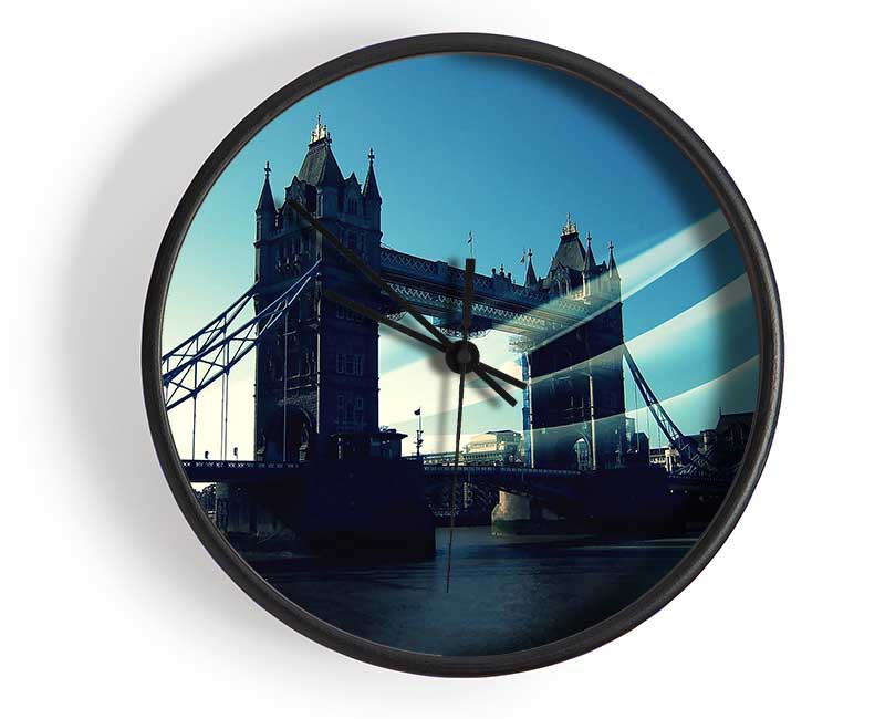 Tower Bridge London Trail Clock - Wallart-Direct UK