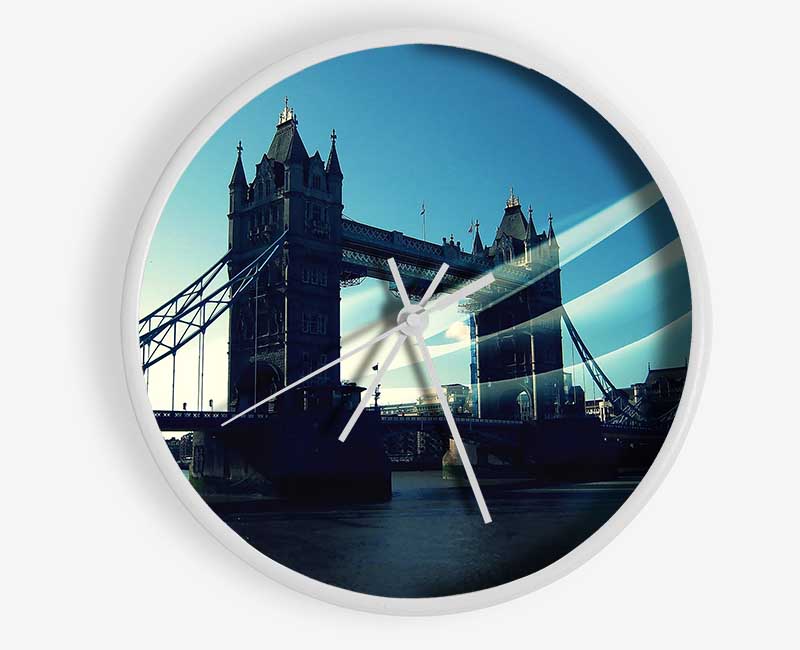 Tower Bridge London Trail Clock - Wallart-Direct UK