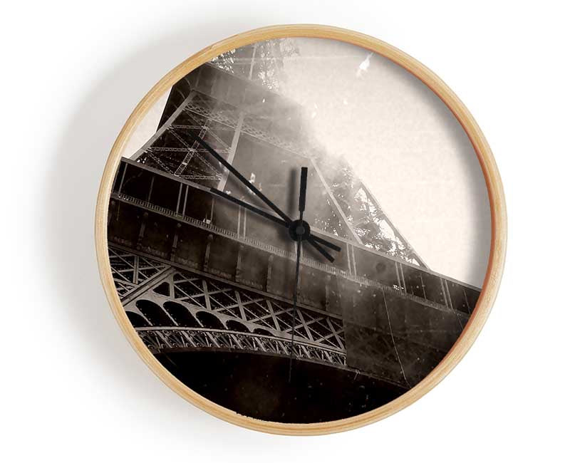 Tower Eiffel Paris Clock - Wallart-Direct UK