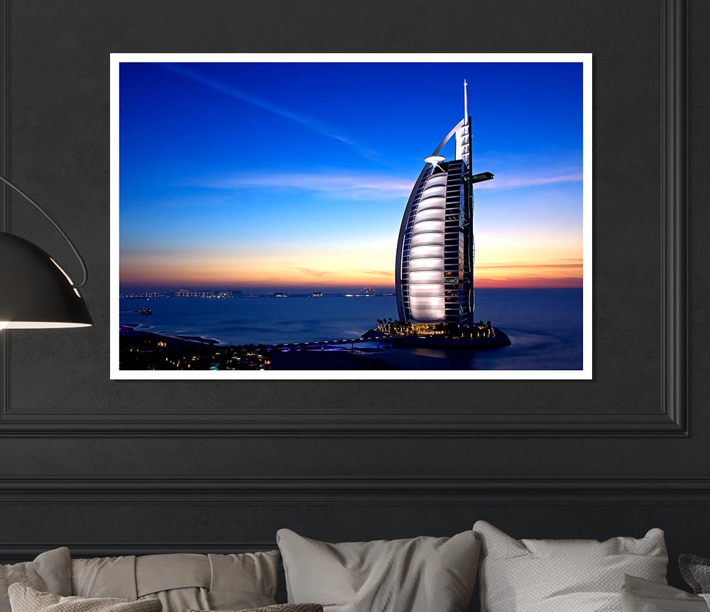 Tower Of The Arabs Print Poster Wall Art