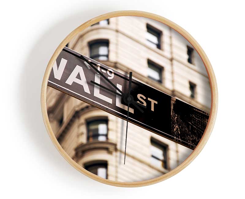 Wall Street Clock - Wallart-Direct UK