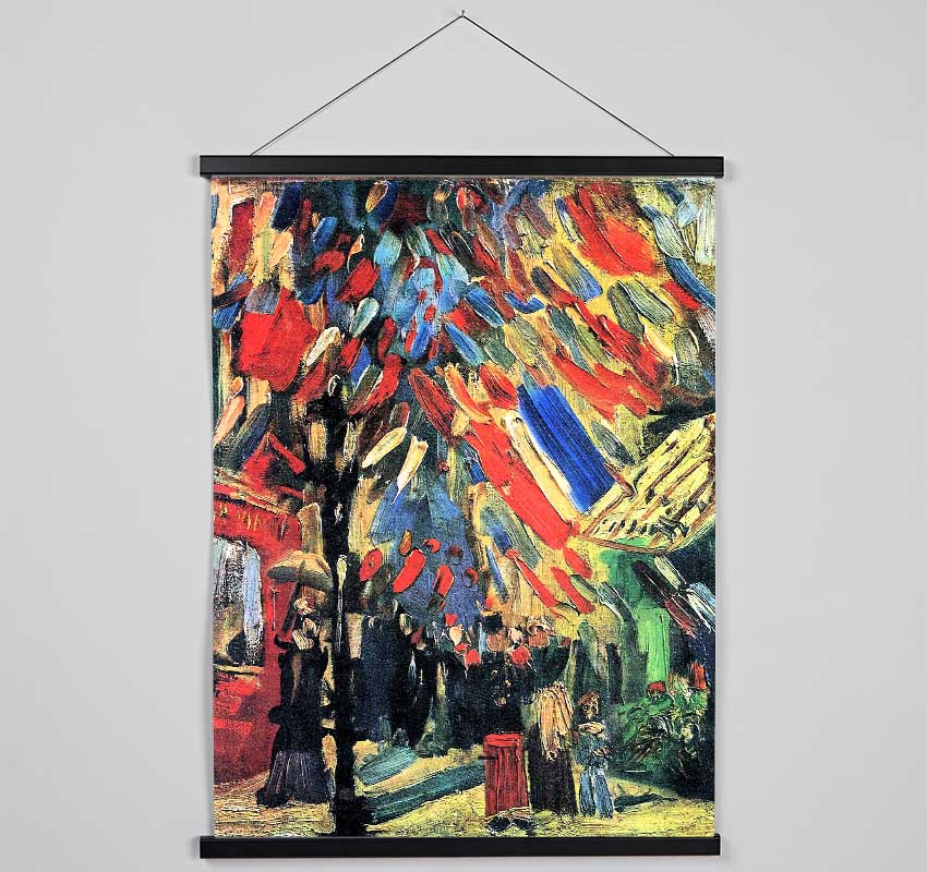 Van Gogh 14 July In Paris Hanging Poster - Wallart-Direct UK