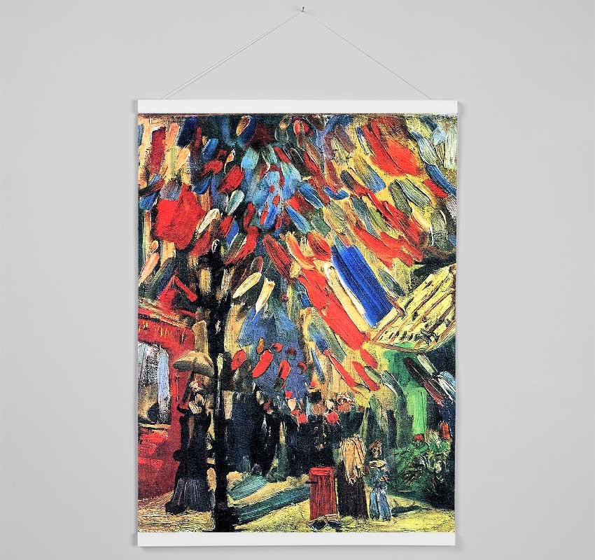 Van Gogh 14 July In Paris Hanging Poster - Wallart-Direct UK