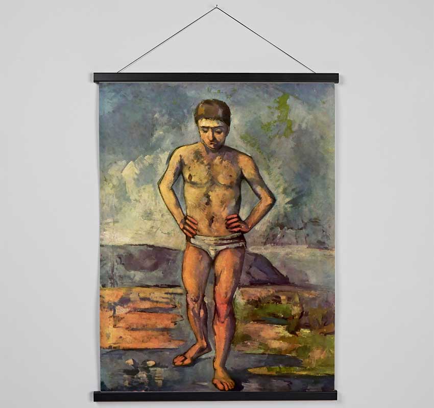 Cezanne A Swimmer Hanging Poster - Wallart-Direct UK