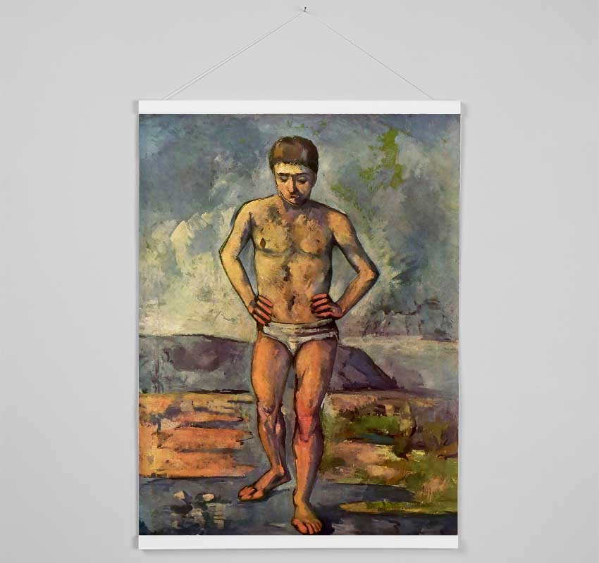 Cezanne A Swimmer Hanging Poster - Wallart-Direct UK