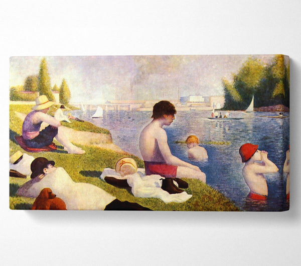 Seurat Ein Schwimmbad in Asnie`re