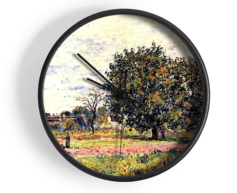 Sisley A Worker In The Field Clock - Wallart-Direct UK