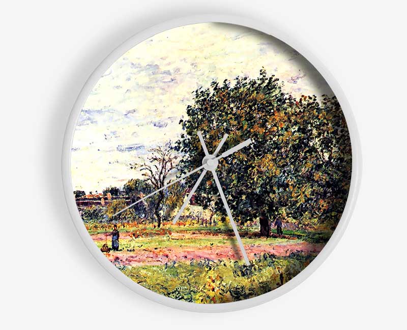 Sisley A Worker In The Field Clock - Wallart-Direct UK