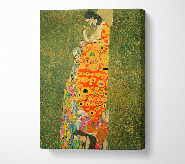 Picture of Klimt Abandoned Hope Canvas Print Wall Art