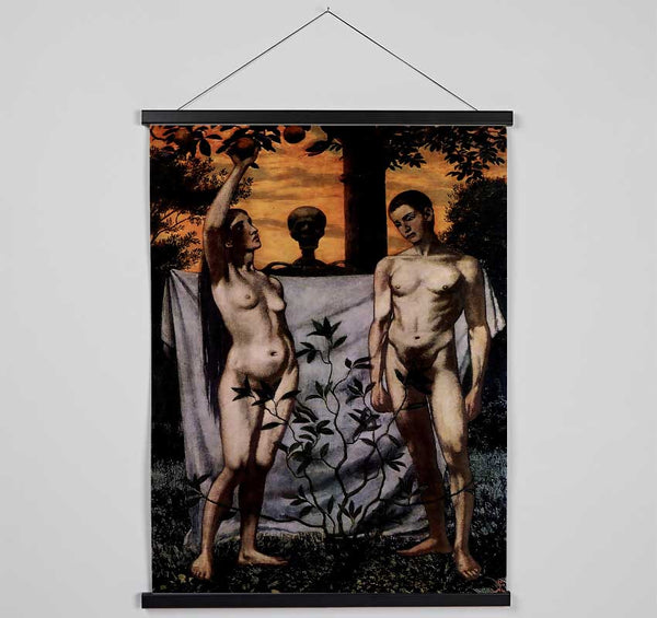 Hans Thoma Adam And Eve Hanging Poster - Wallart-Direct UK