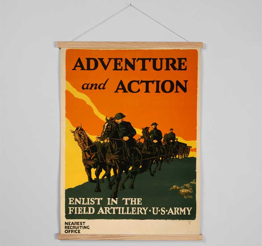 Adventure And Action Hanging Poster - Wallart-Direct UK